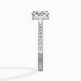 Alluring Hidden Halo Engagement Ring