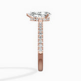 Alluring Hidden Halo Engagement Ring