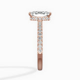 Alluring Hidden Halo Engagement Ring
