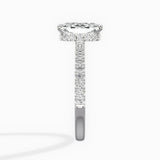 Alluring Hidden Halo Engagement Ring