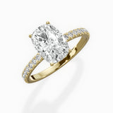 Alluring Hidden Halo Engagement Ring