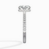 Alluring Hidden Halo Engagement Ring