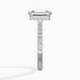 Alluring Hidden Halo Engagement Ring