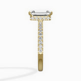 Alluring Hidden Halo Engagement Ring