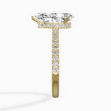Alluring Hidden Halo Engagement Ring