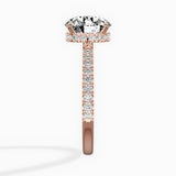 Alluring Hidden Halo Engagement Ring