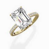 Alluring Hidden Halo Engagement Ring