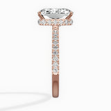 Alluring Hidden Halo Engagement Ring