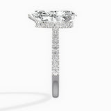 Alluring Hidden Halo Engagement Ring