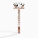 Alluring Hidden Halo Engagement Ring