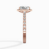 Vintage Halo Engagement Ring