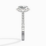 Vintage Halo Engagement Ring