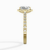 Vintage Halo Engagement Ring