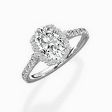 Vintage Halo Engagement Ring