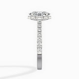 Vintage Halo Engagement Ring