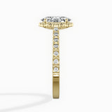 Vintage Halo Engagement Ring