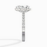 Vintage Halo Engagement Ring