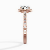 Vintage Halo Engagement Ring