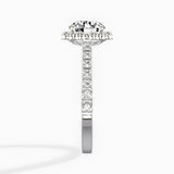 Vintage Halo Engagement Ring