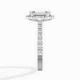 Vintage Halo Engagement Ring