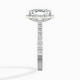 Vintage Halo Engagement Ring