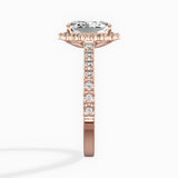 Vintage Halo Engagement Ring