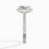 Vintage Halo Engagement Ring