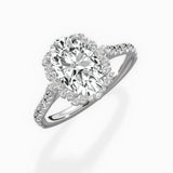 Vintage Halo Engagement Ring