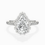 Vintage Halo Engagement Ring