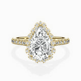 Vintage Halo Engagement Ring