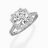 Vintage Halo Engagement Ring