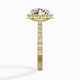 Vintage Halo Engagement Ring