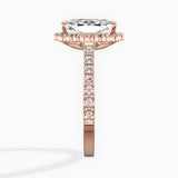 Vintage Halo Engagement Ring