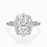 Vintage Halo Engagement Ring