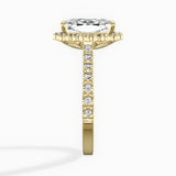 Vintage Halo Engagement Ring