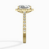 Vintage Halo Engagement Ring