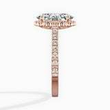 Vintage Halo Engagement Ring