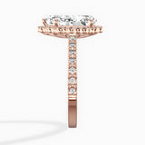 Vintage Halo Engagement Ring