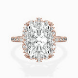 Vintage Halo Engagement Ring
