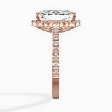 Vintage Halo Engagement Ring