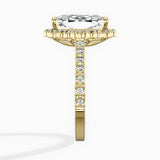 Vintage Halo Engagement Ring