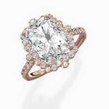 Vintage Halo Engagement Ring