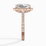 Vintage Halo Engagement Ring