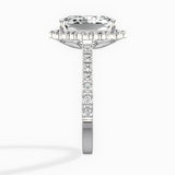 Vintage Halo Engagement Ring