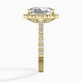 Vintage Halo Engagement Ring