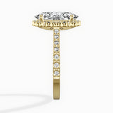 Vintage Halo Engagement Ring