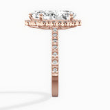 Vintage Halo Engagement Ring