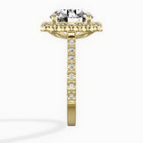 Vintage Halo Engagement Ring