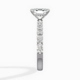 Martini Hidden Halo Engagement Ring