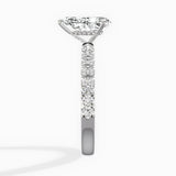 Martini Hidden Halo Engagement Ring